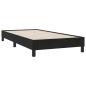 Preview: Boxspringbett ohne Matratze Schwarz 90x210 cm Samt
