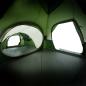 Preview: Campingzelt 5 Personen Grün Wasserdicht