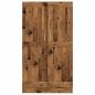 Preview: Bücherschrank Altholz-Optik 82,5x30,5x150 cm Holzwerkstoff