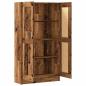 Preview: Bücherschrank Altholz-Optik 82,5x30,5x150 cm Holzwerkstoff