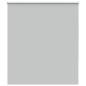 Preview: ARDEBO.de - Verdunkelungsrollo Hellgrau 135x130cm Stoffbreite 131,6cm