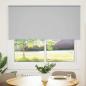 Preview: Verdunkelungsrollo Hellgrau 160x130cm Stoffbreite 156,6cm