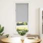 Preview: Verdunkelungsrollo Hellgrau 40x150cm Stoffbreite 35,7cm
