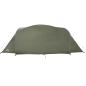 Preview: Tunnel-Familienzelt 6 Personen Olivgrün Wasserdicht