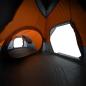 Preview: Campingzelt 5 Personen Grau und Orange Wasserdicht