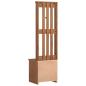 Preview: Garderobenständer SANDENS 45x40x159,5 cm Massivholz Kiefer