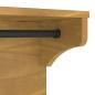 Preview: Wandgarderobe SANDNES 87x30x42 cm Massivholz Kiefer