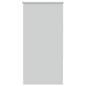 Preview: ARDEBO.de - Verdunkelungsrollo Hellgrau 85x130 cm Stoffbreite 80,7 cm