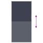 Preview: Verdunkelungsrollo Marineblau 65x150cm Stoffbreite 60,7 cm