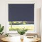 Preview: Verdunkelungsrollo Marineblau 100x150cm Stoffbreite 95,7cm