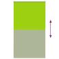 Preview: Verdunkelungsrollo Grün 140x230cm Stoffbreite 136,6cm Polyester