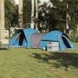 Preview: Campingzelt 5 Personen Blau Wasserdicht
