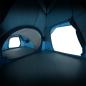 Preview: Campingzelt 5 Personen Blau Wasserdicht