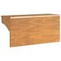 Preview: Wandgarderobe SANDNES 87x30x42 cm Massivholz Kiefer