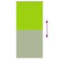 Preview: Verdunkelungsrollo Grün 105x210cm Stoffbreite 100,7cm Polyester