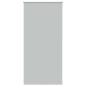 Preview: ARDEBO.de - Verdunkelungsrollo Hellgrau 115x230cm Stoffbreite 110,7cm