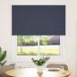 Preview: Verdunkelungsrollo Marineblau 135x150 cm Stoffbreite 131,6 cm