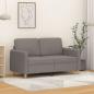 Preview: ARDEBO.de - 2-Sitzer-Sofa Taupe 120 cm Stoff