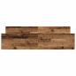 Preview: Bettgestell ohne Matratze Altholz-Optik 180x200cm Holzwerkstoff