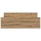 Preview: Bettgestell ohne Matratze Artisan-Eiche 140x190cm Holzwerkstoff