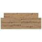 Preview: Bettgestell ohne Matratze Artisan-Eiche 150x200cm Holzwerkstoff
