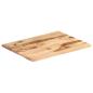 Preview: Tischplatte Massivholz Akazie 25-27 mm 60x70 cm