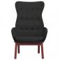 Preview: Relaxsessel Schwarz Stoff