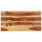 Preview: ARDEBO.de - Tischplatte Massivholz Palisander 25-27 mm 60×100 cm