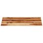 Preview: Tischplatte Massivholz Palisander 15-16 mm 60×100 cm
