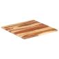 Preview: Tischplatte Massivholz Palisander 25-27 mm 60×60 cm