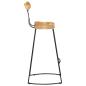 Preview: Barhocker 2 Stk. 49x43x103 cm Mango Massivholz