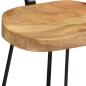 Preview: Barhocker 2 Stk. 49x43x103 cm Mango Massivholz