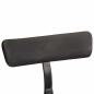 Preview: Barhocker 2 Stk. Schwarz 49x43x88 cm Mango Massivholz