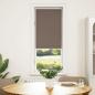 Preview: ARDEBO.de - Verdunkelungsrollo Kaffeebraun 50x130cm Stoffbreite 45,7 cm