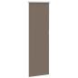 Preview: Verdunkelungsrollo Kaffeebraun 50x130cm Stoffbreite 45,7 cm