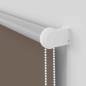 Preview: Verdunkelungsrollo Kaffeebraun 145x130cm Stoffbreite 141,6cm