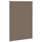 Preview: Verdunkelungsrollo Kaffeebraun 110x150 cm Stoffbreite 105,7 cm