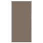 Preview: Verdunkelungsrollo Kaffeebraun 85x150cm Stoffbreite 80,7 cm