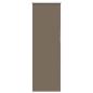 Preview: Verdunkelungsrollo Kaffeebraun 40x130cm Stoffbreite 35,7 cm