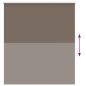 Preview: Verdunkelungsrollo Kaffeebraun 120x175 cm Stoffbreite 116,6 cm
