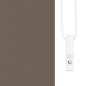 Preview: Verdunkelungsrollo Kaffeebraun 120x175 cm Stoffbreite 116,6 cm