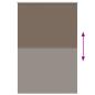 Preview: Verdunkelungsrollo Kaffeebraun 165x210 cm Stoffbreite 161,6 cm