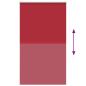 Preview: Verdunkelungsrollo Rot 135x210cm Stoffbreite 131,6cm Polyester
