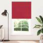 Preview: ARDEBO.de - Verdunkelungsrollo Rot 125x230cm Stoffbreite 121,6cm Polyester