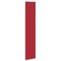 Preview: Verdunkelungsrollo Rot 55x210 cm Stoffbreite 50,7 cm Polyester