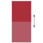 Preview: Verdunkelungsrollo Rot 100x230cm Stoffbreite 95,7 cm Polyester