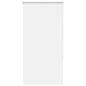 Preview: ARDEBO.de - Verdunkelungsrollo Weiß 75x130cm Stoffbreite 70,7 cm Polyester