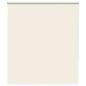 Preview: ARDEBO.de - Verdunkelungsrollo Cremeweiß 135x150cm Stoffbreite 131,6cm