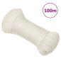 Preview: Arbeitsseil Weiß 3 mm 100 m Polypropylen