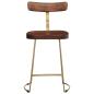 Preview: Barhocker 2 Stk. 49x43x79 cm Mango Massivholz